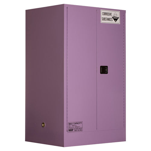 425L Corrosive Substance Storage Cabinet: Metal - 2 Doors - 3 Shelves