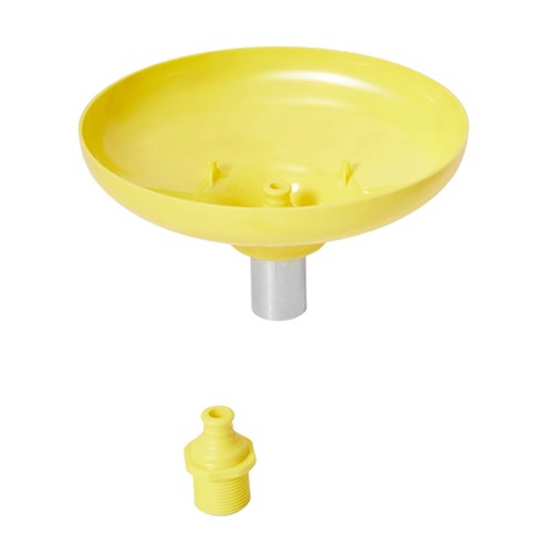 Pratt ABS Plastic Shower Head With Swirltec Nozzle Suits All Elite Showers