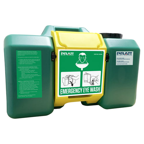Pratt Emergency Eye Wash - Gravity Fed Portable Unit 35L