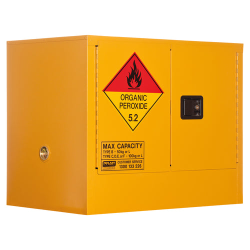 100L Organic Peroxide Dangerous Goods Storage Cabinet - Short