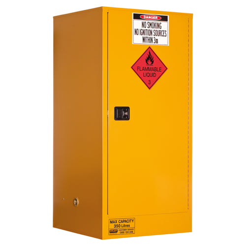 350L Flammable Liquids Storage Cabinet - 1 Door